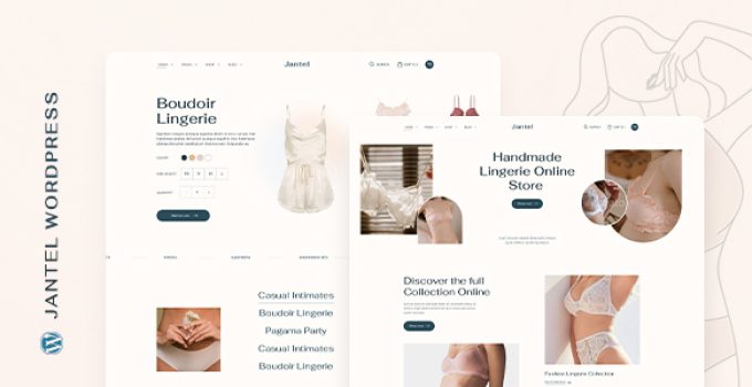 Jantel – Lingerie & Fashion Store Theme