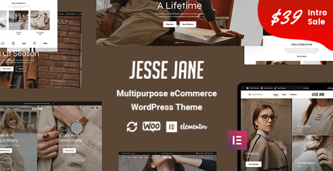 JesseJane – Multipurpose WooCommerce WordPress Theme + RTL