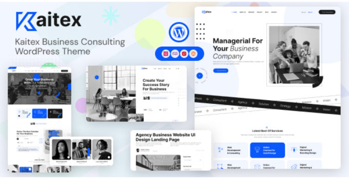 Kaitex – Business Consulting WordPress Theme