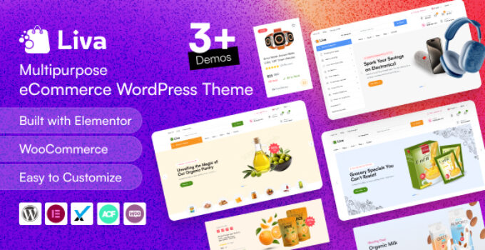 Liva – Multipurpose eCommerce WordPress Theme