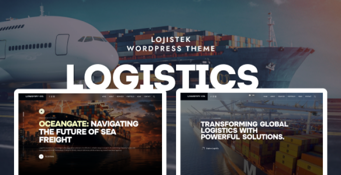 Lojistek – Transportation & Logistics WordPress Theme