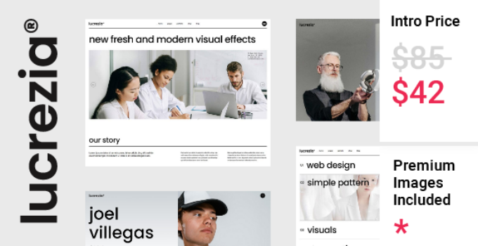 Lucrezia – Creative Agency Theme