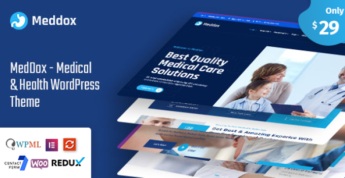 Meddox – Medical & Health WordPress Theme