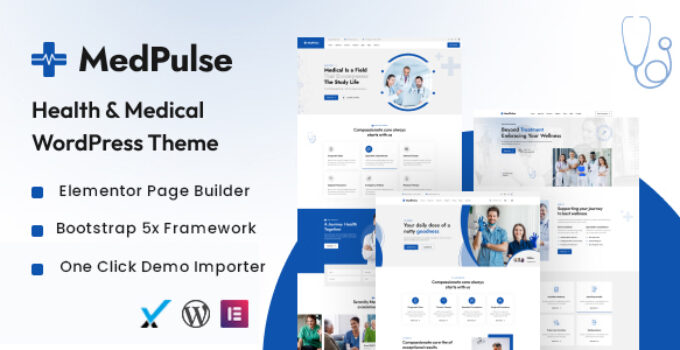 MedPulse – Health & Medical WordPress Theme