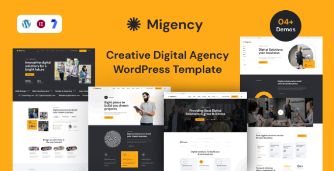 Migency – Creative Digital Agency WordPress Theme