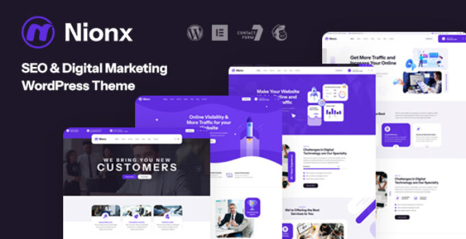 Nionx – SEO & Digital Marketing WordPress Theme