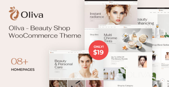 Oliva – Beauty Shop WooCommerce Theme