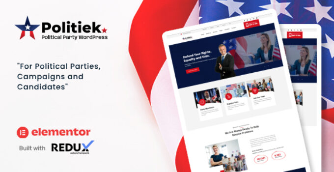 Politiek – Political WordPress Theme