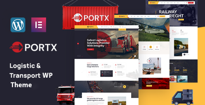Portx – Logistics and Transportation WordPress Theme