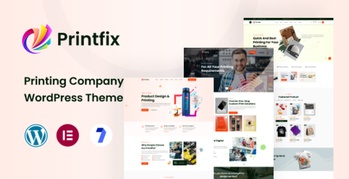 Printfix – Printing Services Company WordPress Theme