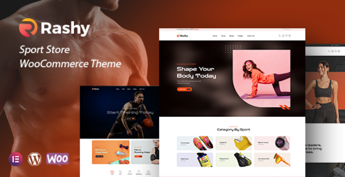 Rashy – Sport Store WooCommerce Theme