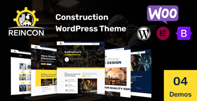 Reincon – Construction WordPress Theme