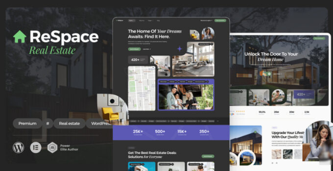 ReSpace – Real Estate WordPress Theme