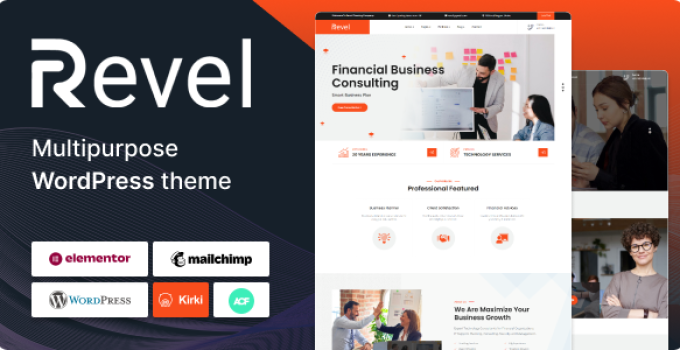 Revel – Multipurpose WordPress Theme