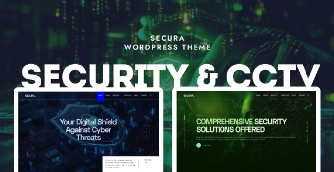 Secura – CCTV & Security WordPress Theme