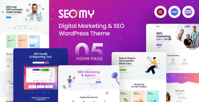 Seomy – Digital Marketing & SEO Agency WordPress Theme