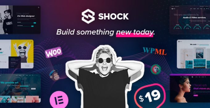 Shock – Creative Multipurpose WordPress Theme