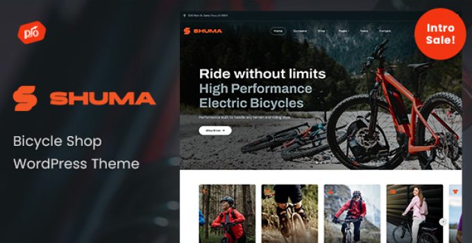 Shuma – Bike Shop Theme