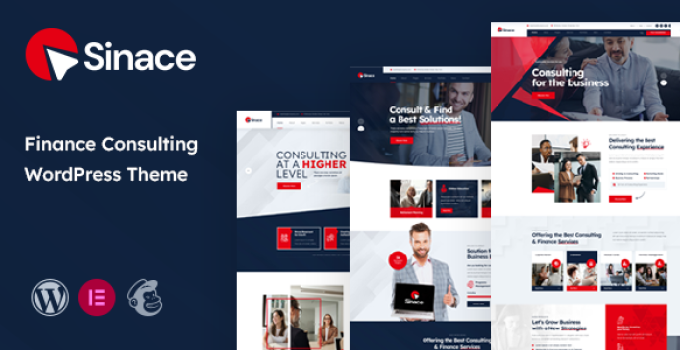 Sinace – Finance Consulting WordPress Theme