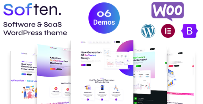 Soften – Software & SaaS WordPress Theme