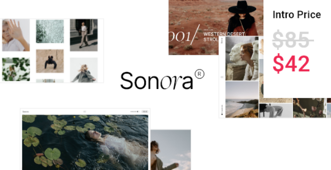 Sonora – Photography WordPress Theme