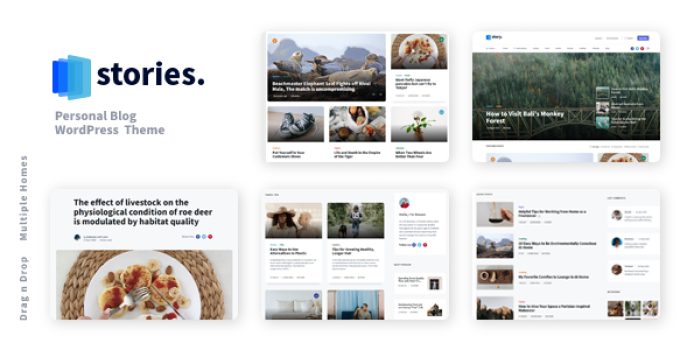 Stories – Personal Blog WordPress Theme