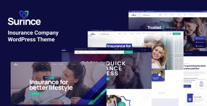Surince – Insurance Company WordPress Theme