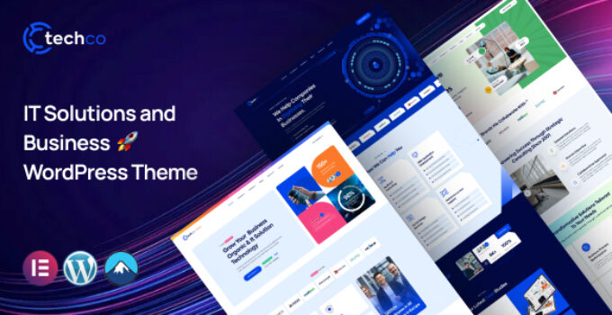 Techco – IT Solutions & Business WordPress Theme