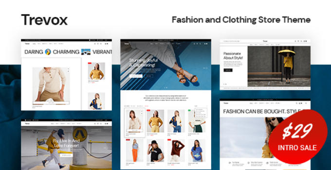 Trevox – Fashion and Clothing Store Theme