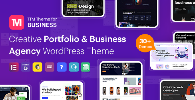 TTM – Business Agency WordPress Theme