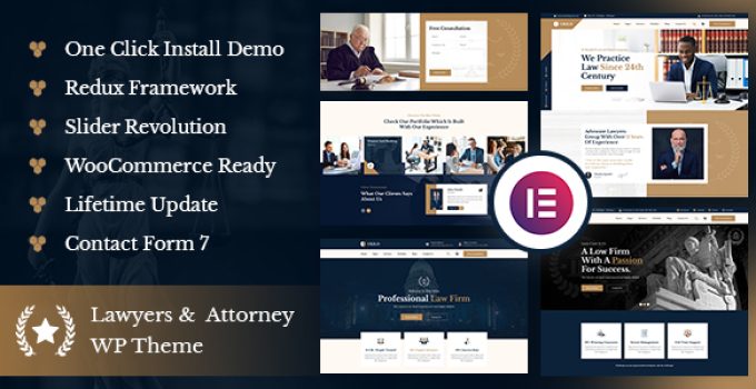Ukilo – Law & Lawyer Theme