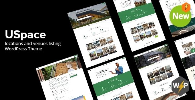 Uspace – locations and venues listing WordPress Theme