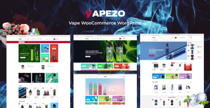 Vapezo – Vape Store WooCommerce WordPress Theme