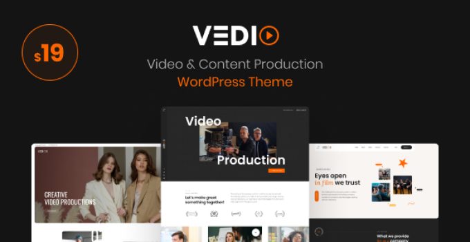 Vedio – Video Production WordPress Theme