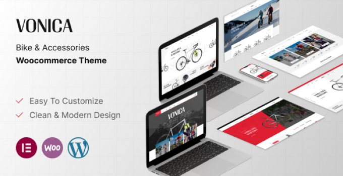 Vonica – Bike & Accessories WooCommerce Theme