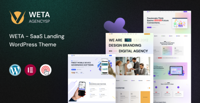WETA – SaaS Landing WordPress Theme