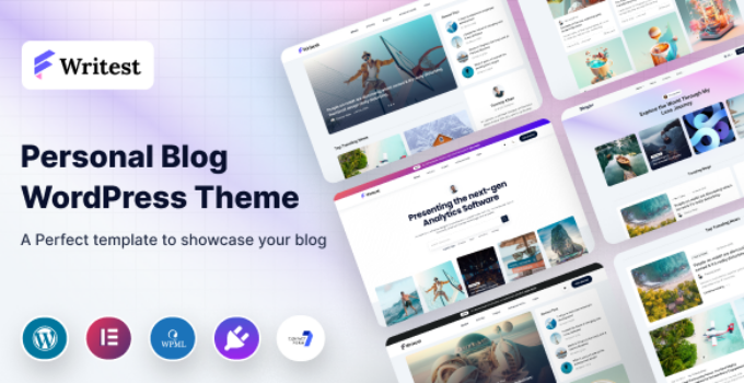 Writest – AI Personal Blog WordPress Theme